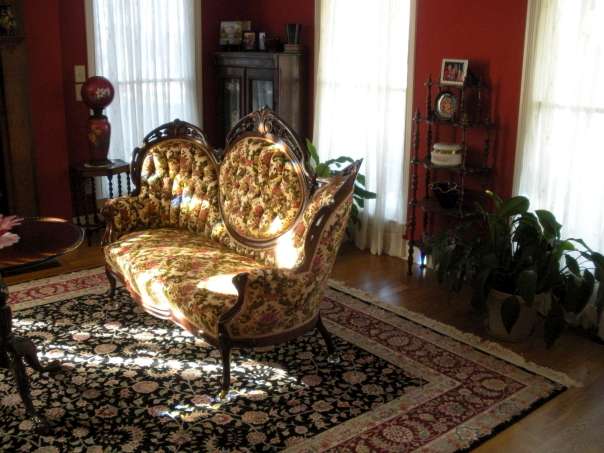 Sitting area at Haynes Bed and Breakfast