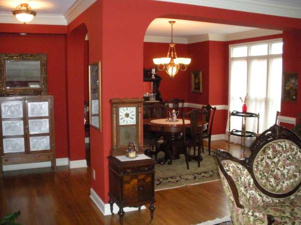 Exquisite dining room at Haynes Bed and Breakfast