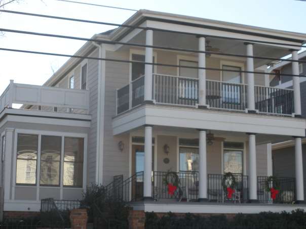 View from the front of Haynes Bed and Breakfast