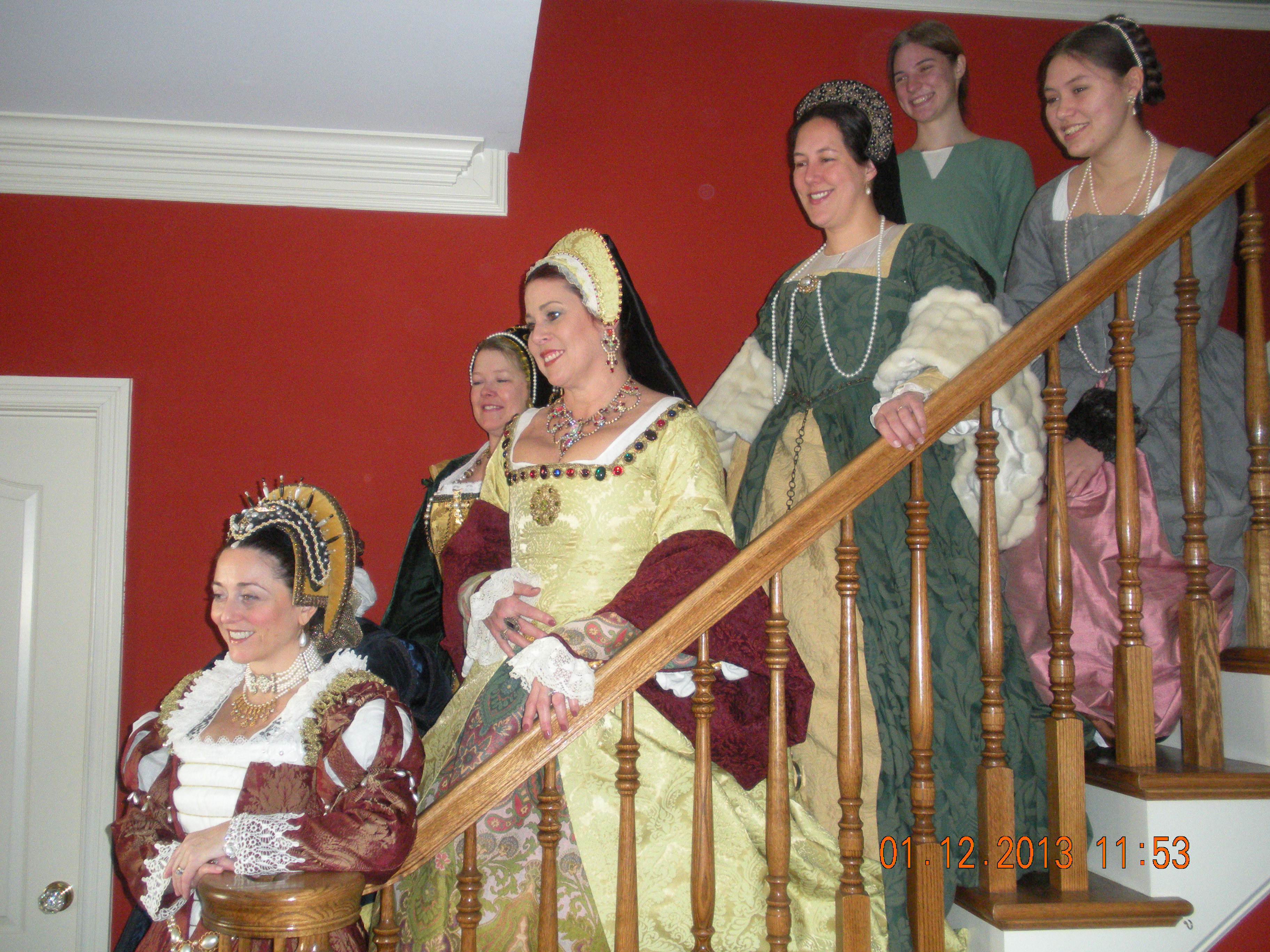 Singers performing at Haynes Bed and Breakfast