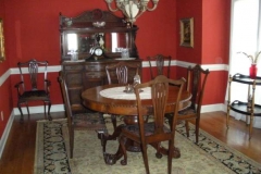 Exquisite dining room at Haynes Bed and Breakfast