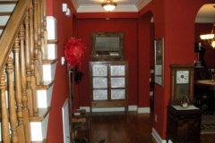 Downstairs hallway at Haynes Bed and Breakfast